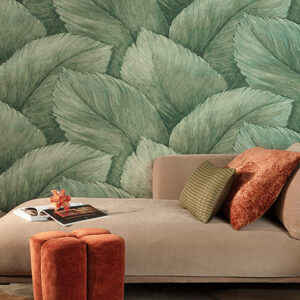 Nature Inspired, Overlapping Leaf Pattern