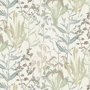 Calming Nature, Botanical Garden (Double Width Roll)