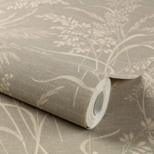 Tranquil Wild Meadow Grass (Double Width Roll) Rolls measure 10m long by 106cm wide with a 64cm repeat *This is a Paste the Wall Wallpaper* All rolls are new, sealed and have matching batch numbers